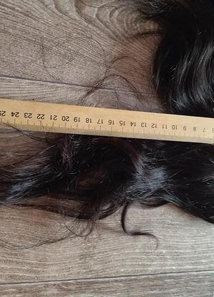 Полуперука из натуральных волос, накладка на макушку, топпер