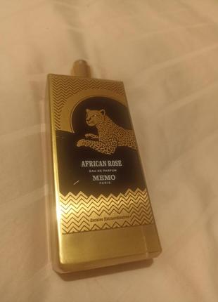 Memo african rose парфюмированная вода мемо. акция 1+1=3