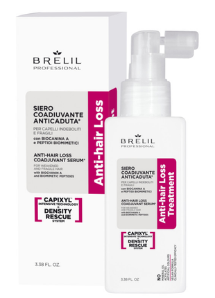 Сироватка проти випадіння волосся brelil adjuvant anti hair loss