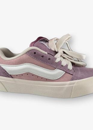 Кеди vans knu skool lilac, жіночі кросівки, венс