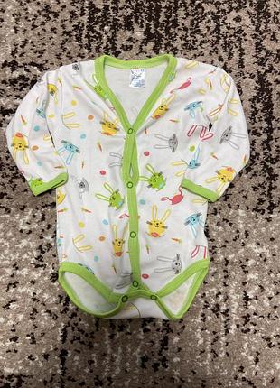 Боди с длинным рукавом