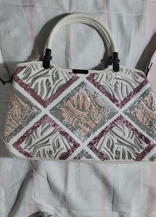 Сумка кожаная женская