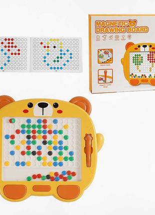 Магнитная мозаика xdl 588-13  "мишка"