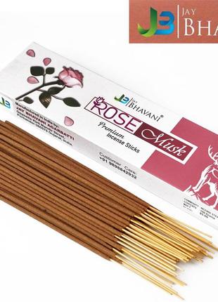 Jay bhavani rose musk 90 грамм роза муск bm