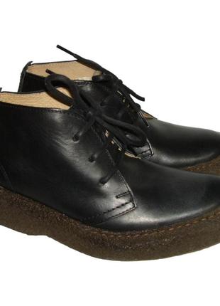 Ботинки мужские кожаные dry-shod 40 р. 26 см черные 035