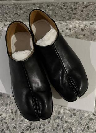 Maison margiela tabi babouche loafers лофери марджела табі