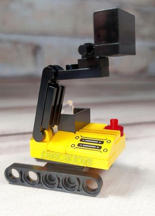 Детская машинка-конструктор мини (экскаватор)