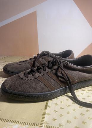 Кеди adidas tobacco grün