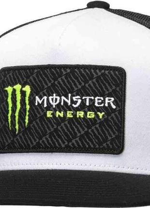 Кепка snapback monster блайзер летний белый с черным