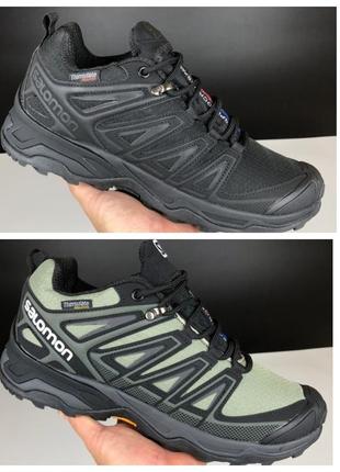 Мужские кроссовки salomon speedcross pro термо, осень/зима