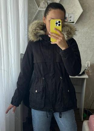 Парка h&m на меху