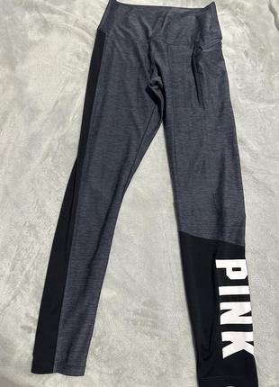 Victoria’s secret pink leggings оригинал лосины