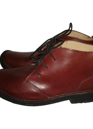 Ботинки мужские кожаные dry-shod 40 р. 26,5 см коричневые 070