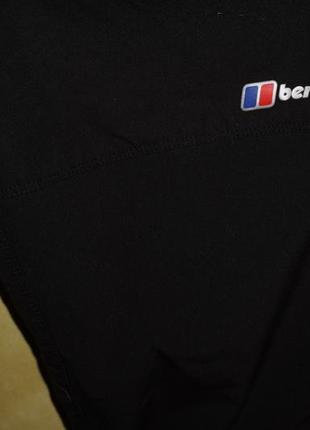 Чоловічі туристичні штани berghaus fast hike black/black