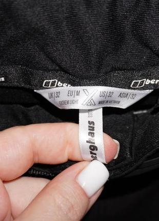 Чоловічі туристичні штани berghaus fast hike black/black