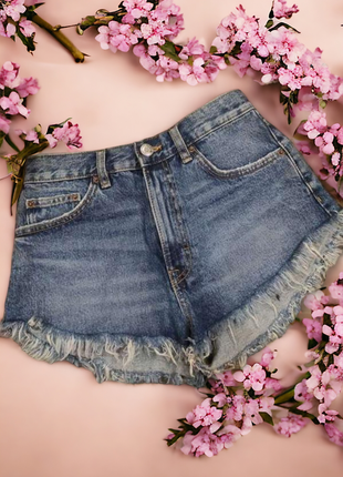 Sale ❤️‍🔥 новые джинсовые короткие шорты pull &amp; bear1 фото