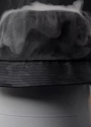 Панама "камуфляжная" (военная, тактическая, защитная, мультикам) черный, унисекс wuke one size