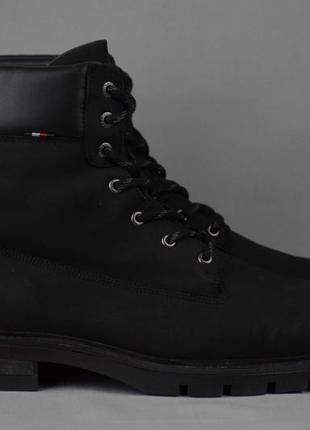 Tommy hilfiger padded nubuck ботинки мужские кожаные. португалия. оригинал. 44 р./29 см.