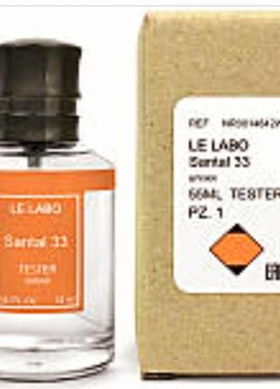 Тестер унісекс le labo santal 33, 55 мл!!! испания! очень близок к оригиналу!т38