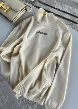 Водолазка гольф в стиле maxmara