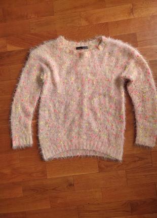 Светр пухнастий