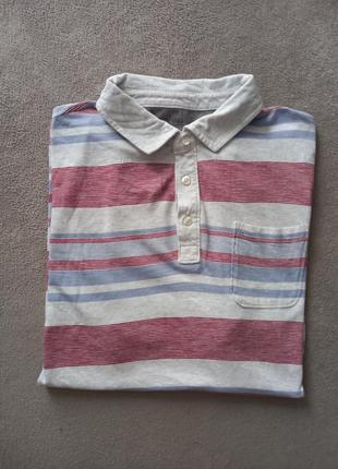 Брендовая футболка поло m&amp;s.