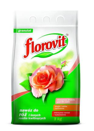 Florovit удобрение для роз 3кг. флоровит