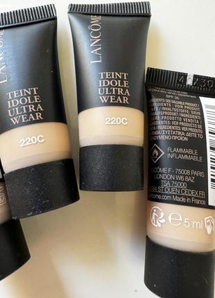 Миниатюра тонального крема Christian dior diorskin forever undercover по 5 мл.