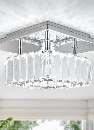 Кришталевий світильник стельовий люстра підвісний світильник розкішний кришталевий світильник передпокій стельовий світильник