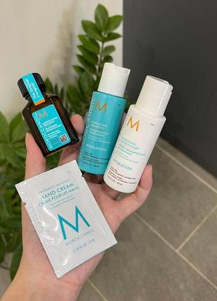 Подарочный набор moroccanoil 15ml, 40ml, 40ml, 3ml