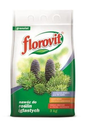 Florovit удобрение для хвойных 3кг. флоровит