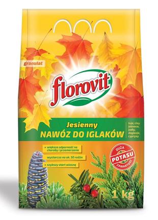 Florovit удобрение для хвойных осеннее 1кг. флоровит