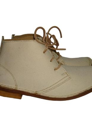 Ботинки мужские кожаные dry-shod 41 р. 27,5 см белые 079