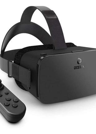Vr вр окуляри destek v5 vr з bluetooth-пультом віртуальної реальності