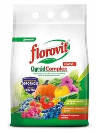 Florovit комплексное удобрение сад complex 1кг флоровит