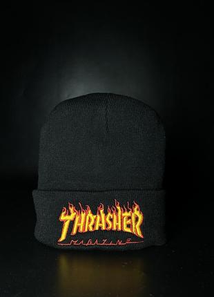 Шарка thrasher | трешер trasher | шапка трешер черная