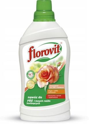 Florovit удобрение для роз 1л. флоровит
