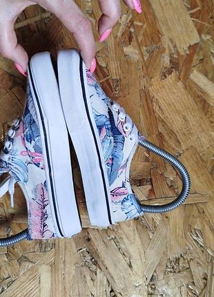 Кеды кеды vans цветочный принт 6