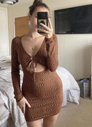 Мини платье urban outfitters 4