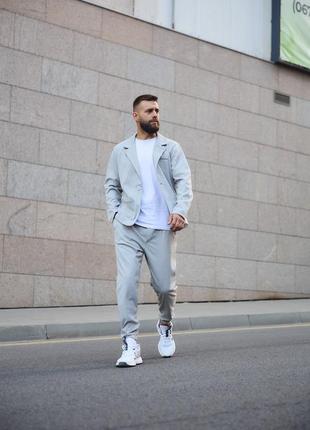 Костюм чоловічий класика жакет штани casual тренд