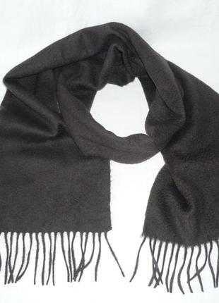 Pure cashmere мягкий приятный на ощупь длинный кашемировый шарф 165 см