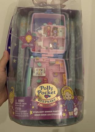 Компактний колекційний колекціонер polly pocket з 3 мікрокуклами, колекція сувенірів «спадщина»,8 фото