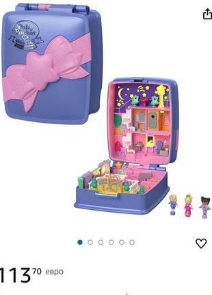 Компактний колекційний колекціонер polly pocket з 3 мікрокуклами, колекція сувенірів «спадщина»,9 фото