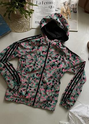 Женская двусторонняя ветровка adidas ⛓️‍💥