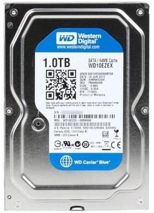 Жорсткий диск 3.5" 1 tb wd (wd10ezex)