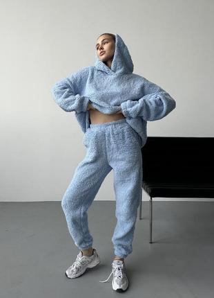 Женский костюм, спортивный костюм,тедди