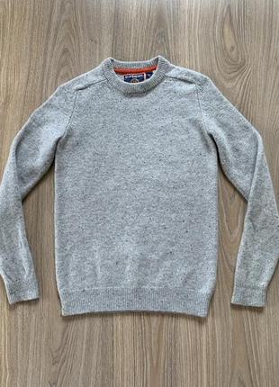 Чоловічий вовняний светр superdry