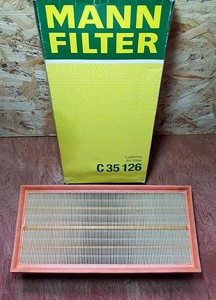 Фильтр воздушный c35126 mann-filter  land rover: discovery