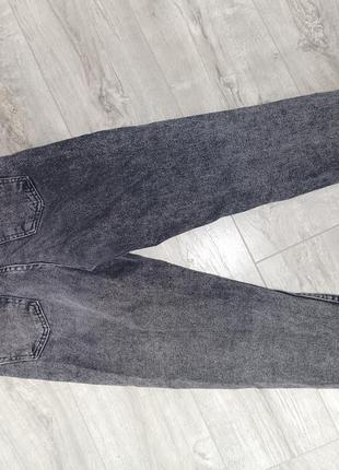 Джинсы девчачьи черные 2