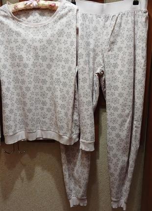 Пижама тонкий флис1 фото